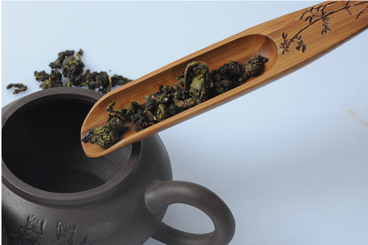 New Fish-Shaped Tea Spoon Bamboo Tea Shovel Tea Set