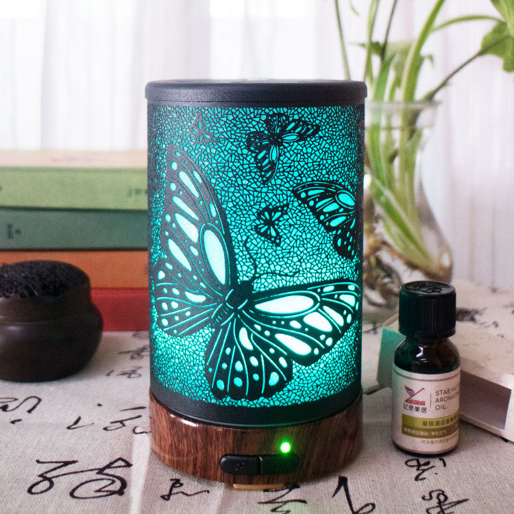Butterfly iron cover aromatherapy machine