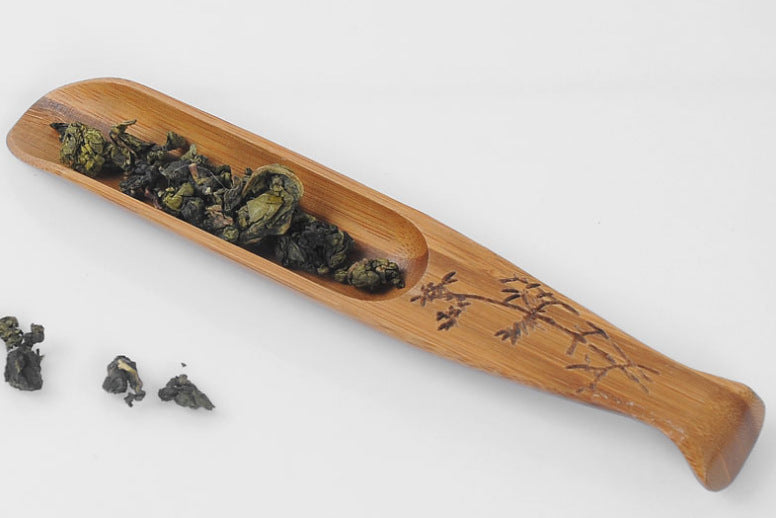 New Fish-Shaped Tea Spoon Bamboo Tea Shovel Tea Set