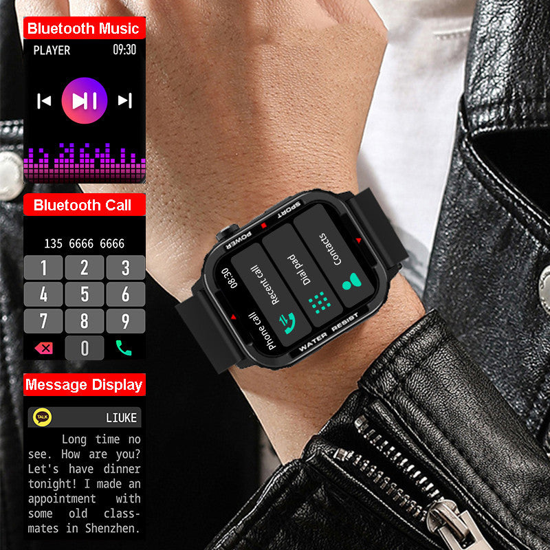 Blood Clotting Powder Packets Smartwatch Blood Pressure Blood Oxygen Monitoring