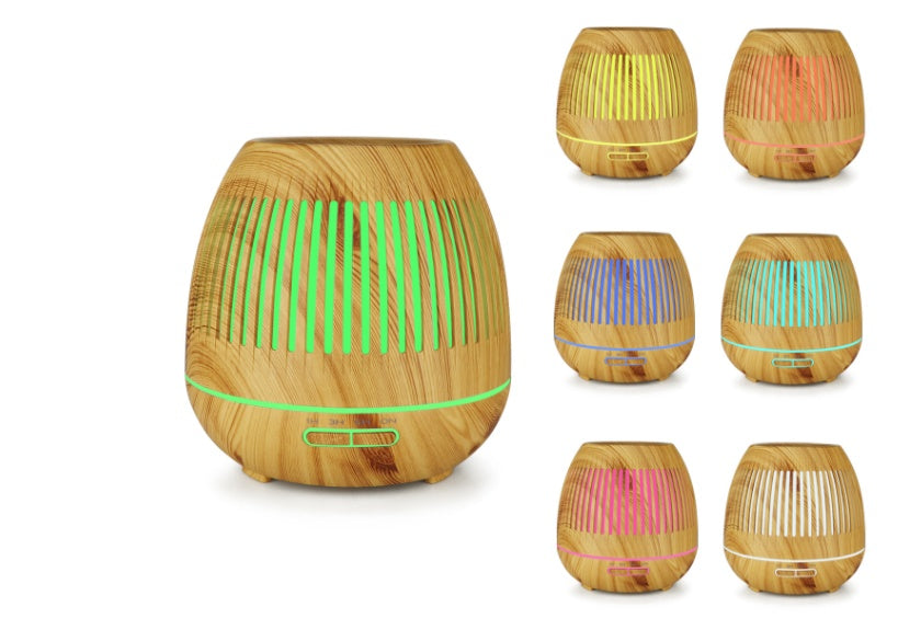 Colorful lights hollow aromatherapy machine